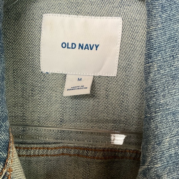 Vintage Jean Jacket Custom 80s 90s Pinback Buttons Pins Blue Denim Size Medium - Picture 4 of 7